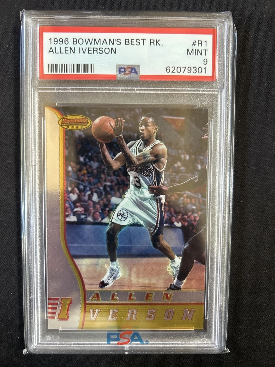 Bowman Allen Iverson Basketball Sports Trading Cards & Accessories 