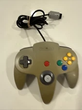 Authentic OEM Nintendo N64 Controller Gray NUS-005 Original Tested Works