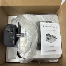 Deep Fryer - 4-Liter Oil Fryer - 1 Large Basket