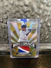 2021 Panini Spectra Jeimer Candelario Brilliance Materials Patch 6/10 - Detroit