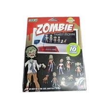Zombie Family Vinyl Auto Stickers