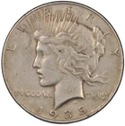 1935 P Peace Dollar Silver $1 XF