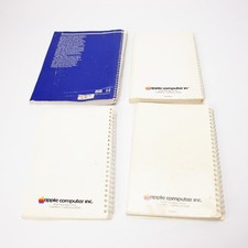 Apple II Software Reference Manuals Lot of 4