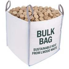 Wood Briquettes – BULK BAG – Sustainable Biomass Fuel