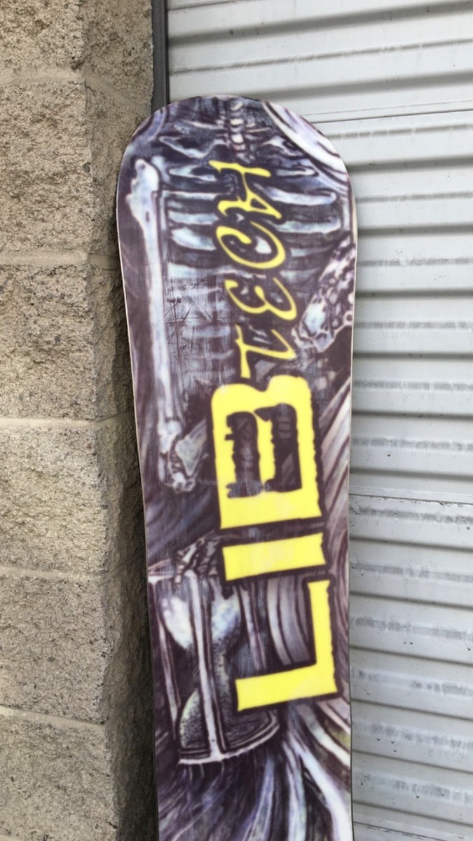 Lib Tech Skunk Ape 172 wide snowboard art by Quincy Quigg | eBay