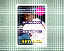 Luis Alvarado Boston Red Sox 1969 Style Custom Baseball Art Card