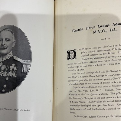 HAMPSHIRE 1912 Captain Harry ADAMS-CONNOR - Chief Constable IOW