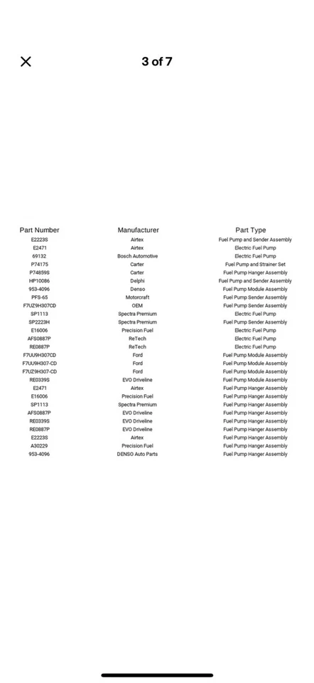 NEW! Delphi Fuel Pump Module HP10086 For Ford E-150 Econoline 1997-2002 - Image 3 of 4