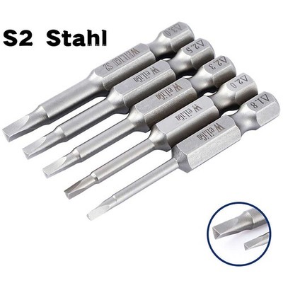 Magnetischer Dreieck Kopf Schraubendreher Bits S2 Stahl 1/4 Zoll Sechskantschaft
