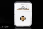 1853 Liberty Head $1 One Dollar Gold NGC MS 62 - Type 1 Coin