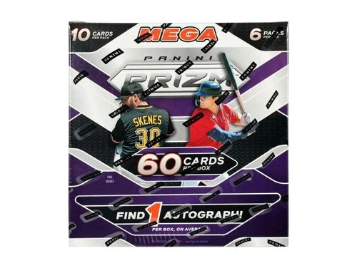 2025 Panini Prizm Baseball Mega Box (Pink Ice Prizms)