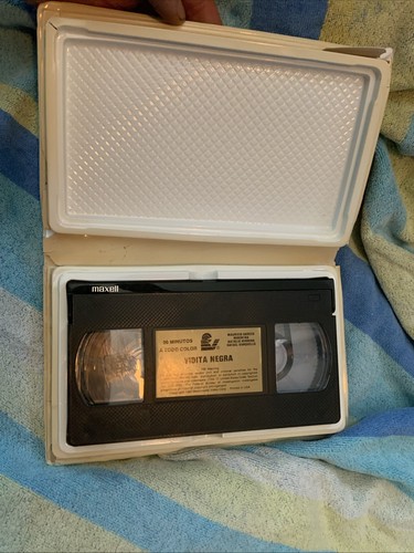 Vidita Negra VHS Clamshell (1987) Mexcinema Video Corp Rare See Pics Kinda Crazy - Picture 10 of 22