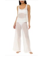 Hurley Womens Swim Cover-Up Set White Crochet Size Medium/Large NWT