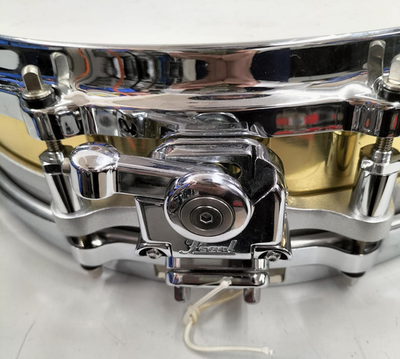Pearl Free Floating Piccolo Brass Snare Drum 14