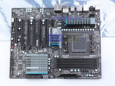 ONE used GIGABYTE GA-990FXA-UD5 Socket AM3+   990FX DDR3 ATX USB3.0 #iv