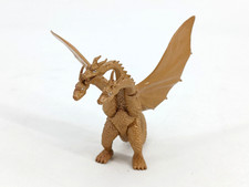 Godzilla King Ghidorah 4" Mini Figure Kaiju Monster Miniature Good Condition