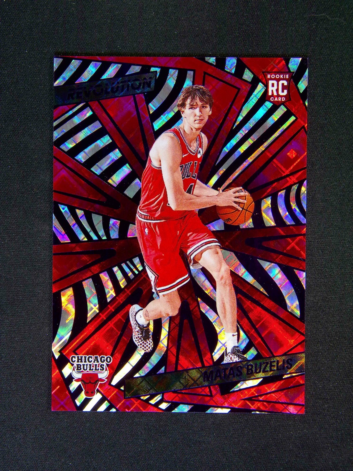 2024-25 Panini Revolution Matas Buzelis #129 RC Rookie Cosmic /99