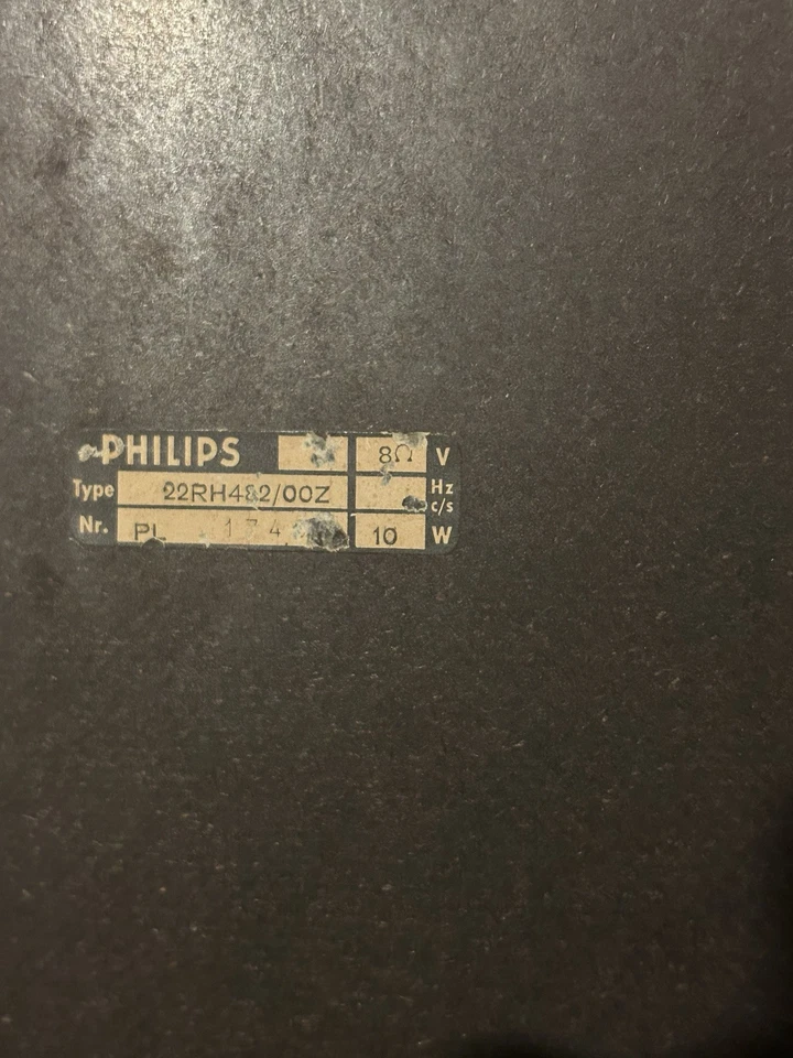 Diffusori vintage “Philips 22RH482/00Z” - Immagine 3 di 3