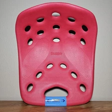 BackJoy SitSmart Posture Plus Relief Back Support Discomfort Through Correct Red