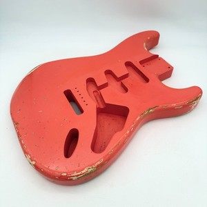 Fiesta Red Stratocaster Body | eBay