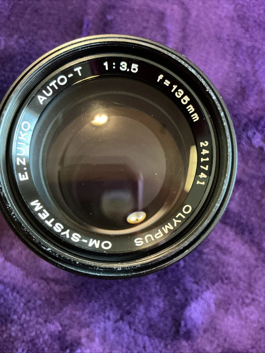 F/3.5 Camera Lenses Olympus Zuiko 135mm Focal for sale | eBay
