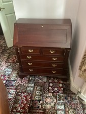 Writing Bureau /writing desk heavy solid item in nice condition … 10 year old