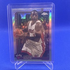 2025/26 Topps Chrome Basketball Dwayne Wade Refractor #241 Miami Heat HOF