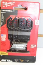 NEW Milwaukee Oscillating Multi-Tool Blade - Carbide Teeth for Metal 49-25-1503