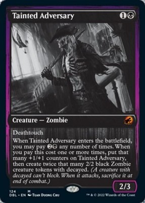 Tainted Adversary - Light Play MTG Innistrad: Double Feature