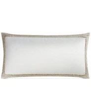 Hotel Collection Glint Decorative Pillow, 14" x 26" White
