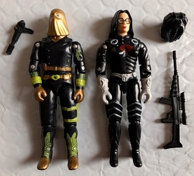 Black Major GI Joe Custom COBRA COMMANDER & BARONESS Action Figure w/Accessories