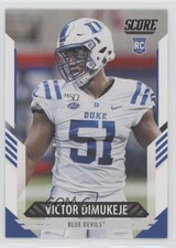 2021 Score Rookies Victor Dimukeje #397 y0i