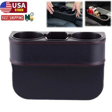 Pu Leather Car Seat Seam Cup Drink Bottle Storage Organizer Holder Mount Stand Pu Leather Car Seat Seam Cup Drink Bottle Storage Organizer Holder Mount Stand