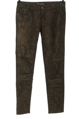 CELEBRITY PINK Hüftjeans Damen Jeans Gr. DE 34 bronzefarben-goldfarben