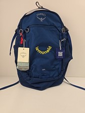 Osprey 24 Hiking Daypack - Blue - 24L Everyday Commute Lemonaid Embroide