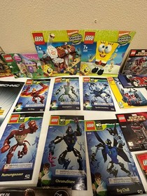 LEGO Prince of Persia Ninjago Aqua Raiders (x39 mixed) Instruction Manuals Lot