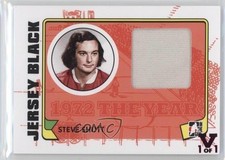 2009 ITG 1972 The Year in Hockey Jersey Black Vault Ruby 1/1 Steve Shutt HOF 2a8