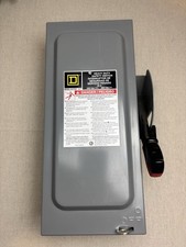 Square D Heavy Duty Safety Switch 30Amp. H221N Type 1 Enclosure 