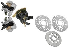 Front & Rear Brake Caliper w/Pads & Rotors for Yamaha Blaster 200 03-06