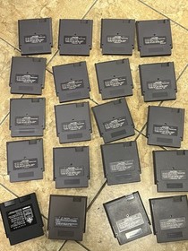 Lot Of 20 Nintendo NES Video Games Super Mario 2 3 Metroid Tmnt Surfari Rare Vtg