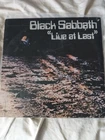 Black Sabbath Live At Last Vintage Vinyl LP 1980 NEMS Record BS-001