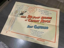 THE 30 FOOT BRIDE OF CANDY ROCK HALF SHEET 22