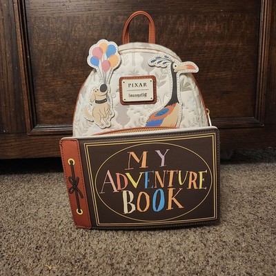 Loungefly Disney Pixar Up My Adventure Book Backpack NWT