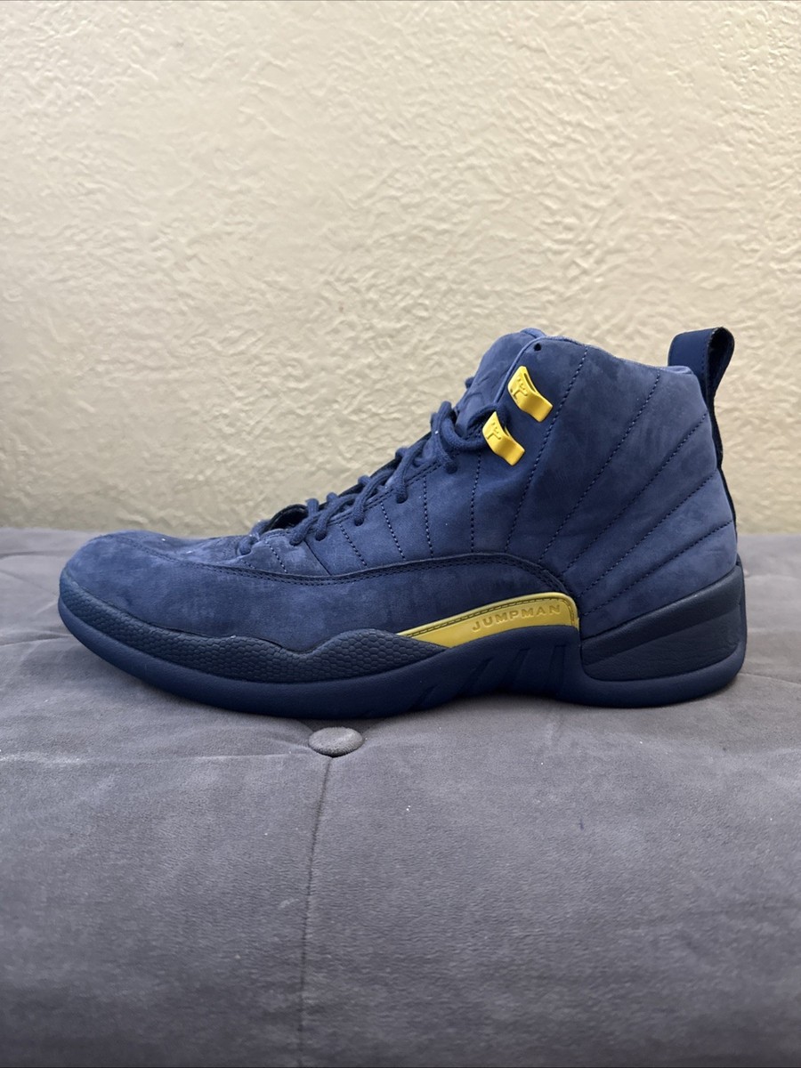 Size 12 Air Jordan 12 Retro Michigan for sale online