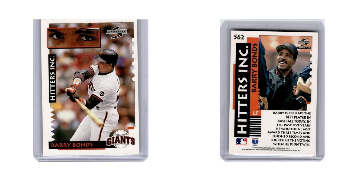 Barry Bonds 1995 Score #562 San Francisco Giants Baseball Card NM