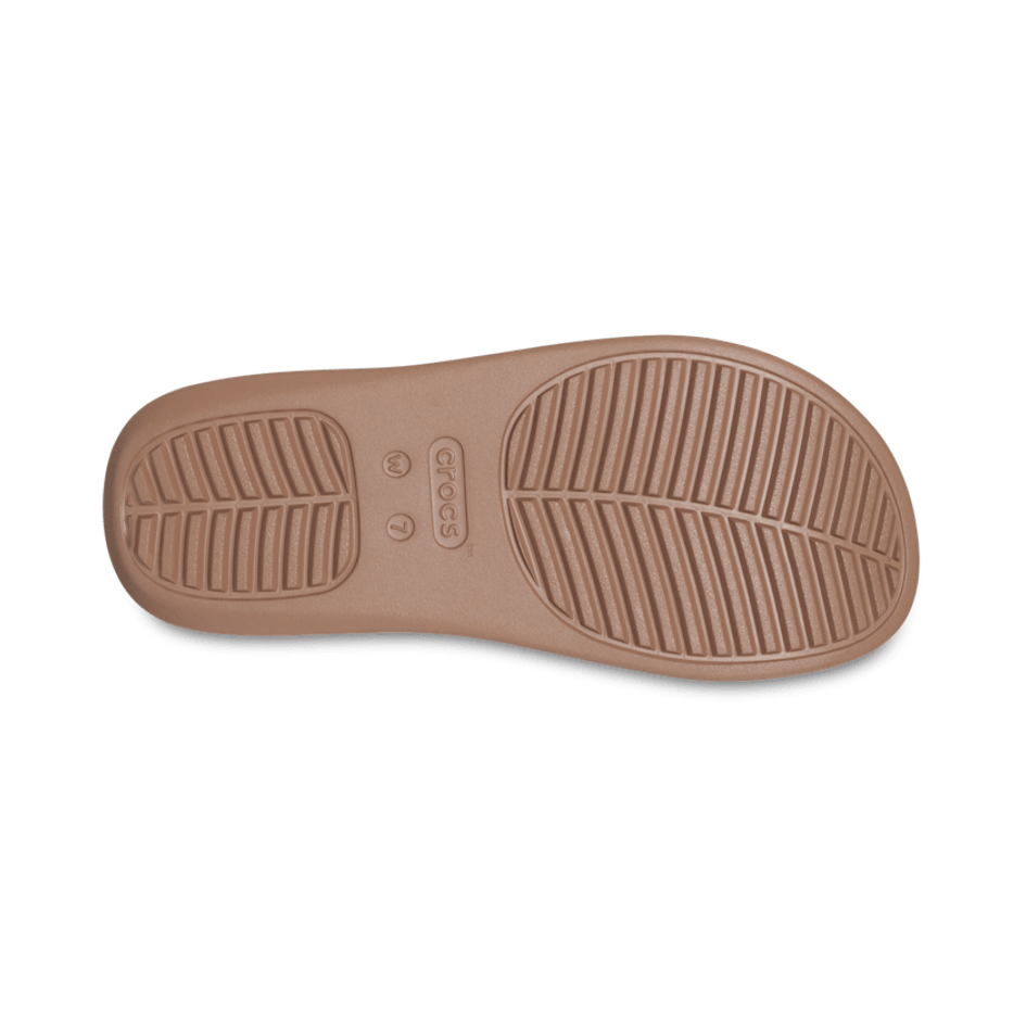 NEW CROCS GETAWAY PLATFORM FLIP 209410-2Q9 Latte | eBay