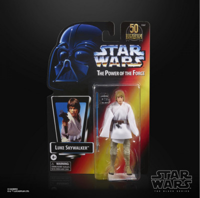 STAR WARS BLACK SERIES! THE POWER OF THE FORCE! 50th ANNIVERSARY! LUKE SKYWALKER