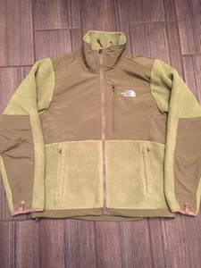 the north face denali fleece green
