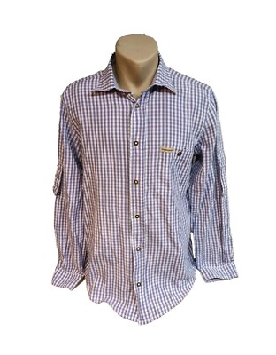  Stockerpoint men's  shirt size  M multi color plaid