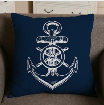 Kissenbezug Kissenbezug Meer Ozean Boot 45x45 cm 